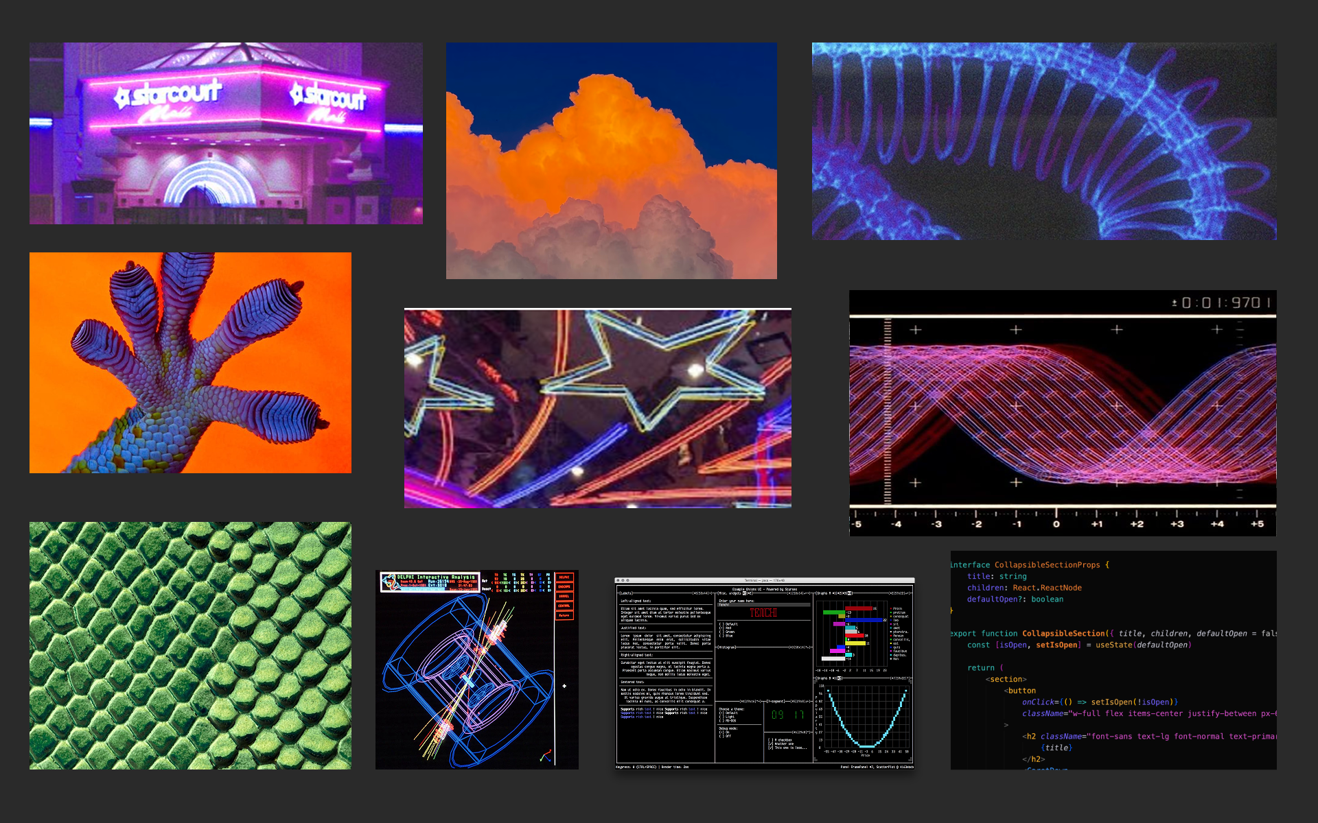 Greptile brand refresh moodboard