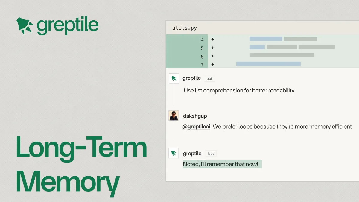 Greptile's new homepage